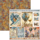 Ciao Bella Esprit de Voyage Scrapbook papírkészlet 8" (20 cm) Paper Pad (12 ív)
