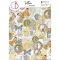 Ciao Bella Esprit de Voyage Vellum papírkészlet A4 Vellum Paper Patterns (6 ív)
