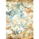 Ciao Bella Esprit de Voyage Vellum papírkészlet A4 Vellum Paper Patterns (6 ív)