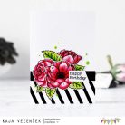 Jane's Doodles Bloom Szilikonbélyegző Clear Stamp Set (1 csomag)