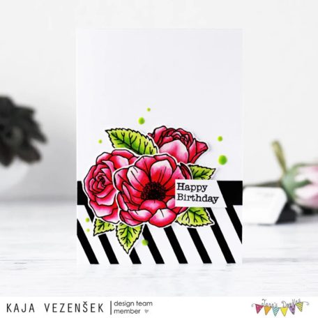 Jane's Doodles Bloom Szilikonbélyegző Clear Stamp Set (1 csomag)