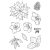 Jane's Doodles Winter Florals Szilikonbélyegző Clear Stamp Set (1 csomag)