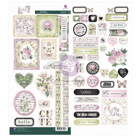 Prima Marketing Serene Petals Matrica Stickers (1 csomag)