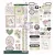 Prima Marketing Serene Petals Matrica Stickers (1 csomag)