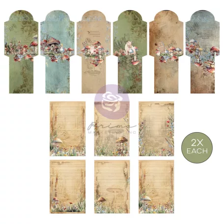 Prima Marketing Return To Wonderland Címkék Postcards (1 csomag)