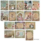 Prima Marketing Return To Wonderland Komment kártya 3"x4" Journaling Cards (45 lap)
