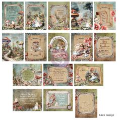   Prima Marketing Return To Wonderland Komment kártya 3"x4" Journaling Cards (45 lap)