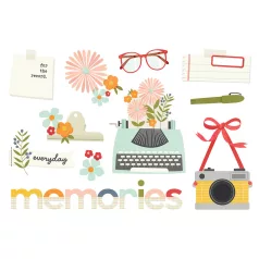   Simple Stories For The Record Kivágatok Simple Pages Pieces 1 csomag