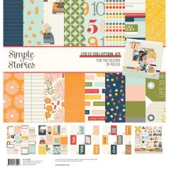   Simple Stories For The Record Scrapbook papírkészlet Collection Kit 12" (30 cm) 1 csomag