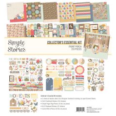   Simple Stories Front Porch Scrapbook papírkészlet Collector's Essential Kit 12" (30 cm) 1 csomag