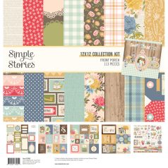   Simple Stories Front Porch Scrapbook papírkészlet Collection Kit 12" (30 cm) 1 csomag