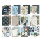 Simple Stories Simple Vintage Fresh Snow Papírkészlet Paper Pad 6"x8" 24 lap