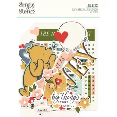   Simple Stories Say Cheese Classic Pooh Kivágatok Big Bits & Pieces 1 csomag