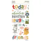 Simple Stories Say Cheese Classic Pooh Matrica Foam Stickers 2 ív