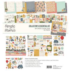   Simple Stories Say Cheese Classic Pooh Scrapbook papírkészlet Collector's Essential Kit 12" (30 cm) 1 csomag