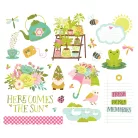 Simple Stories Tea Garden Kivágatok Big Bits & Pieces 1 csomag