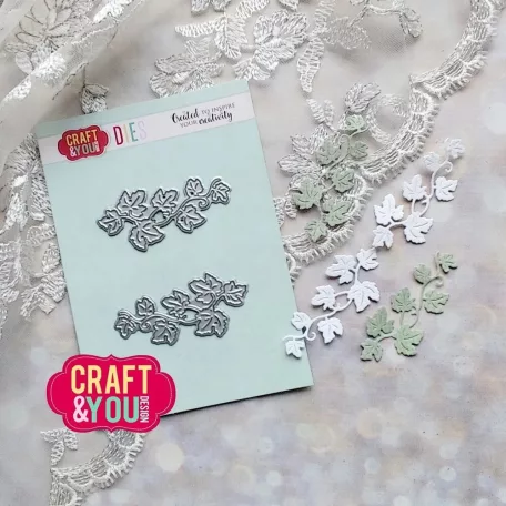 Craft & You Vágósablon Ivy Twigs Cutting Dies (1 csomag)