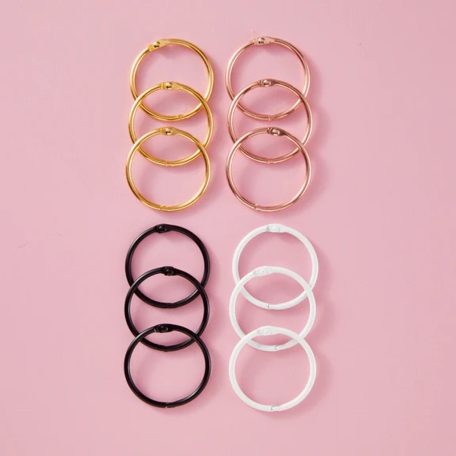 Spellbinders Albumkarika 38 mm Book Rings (12 db)