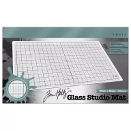   Tonic Studios  Üveg vágóalátét Tim Holtz Glass Studio Mat White (1 db)