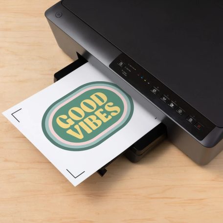 Cricut Nyomtatható vasalható fólia világos textilekhez Printable Iron-On for Light Fabrics A4 (5 ív)