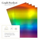 Tonic Studios Tükörkarton A4 Rainbow Hue Mirror Card (5 ív)