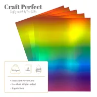   Tonic Studios Tükörkarton A4 Rainbow Hue Mirror Card (5 ív)