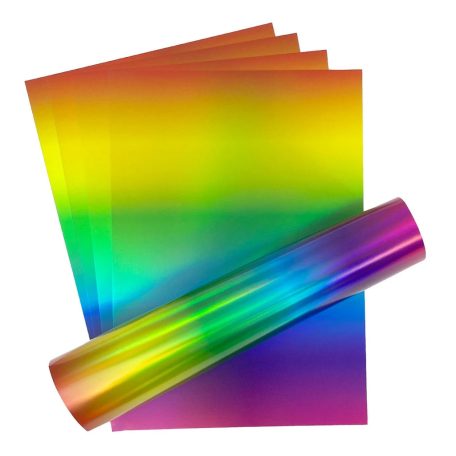 Tonic Studios Tükörkarton A4 Rainbow Hue Mirror Card (5 ív)