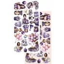 Alchemy of Art Kivágóív 6"x12" (15cm x 30 cm) Purple Colors Extras to Cut Set (1 csomag)