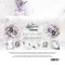 Alchemy of Art Papírkészlet 8" (20 cm) Purple Colors Paper Collection Set (12 lap)