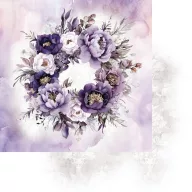   Alchemy of Art Papírkészlet 8" (20 cm) Purple Colors Paper Collection Set (12 lap)