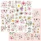 Alchemy of Art Kivágóív 12" (30 cm) Memory of Spring Flowers Art Alchemy Double-sided paper (1 ív)