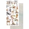 Alchemy of Art Kivágóív 6"X12" (15x30 cm) Memory of Spring Animals Double-sided paper (1 ív)