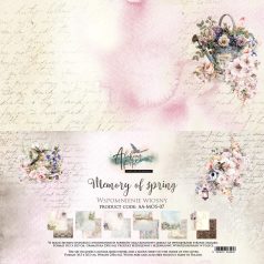   Alchemy of Art Papírkészlet 12" (30 cm) Memory of Spring Paper Collection Set (6 lap)