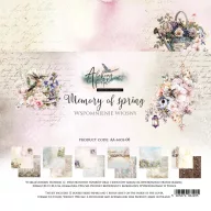   Alchemy of Art Papírkészlet 8" (20 cm) Memory of Spring Paper Collection Set (12 lap)