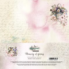   Alchemy of Art Scrapbook papírkészlet 6" (15 cm) Memory of Spring Paper Pad (24 lap)