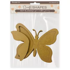  Stamperia House of Roses MDF alap  Papillons Crafty Shapes MDF BLANKS (1 db)