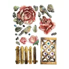 Stamperia House of Roses Szilikon öntőforma A5 Fence Silicon Mould (1 db)