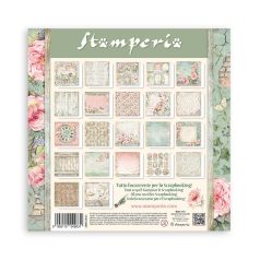   Stamperia House of Roses Papírkészlet 12" (30 cm) Single Face Maxi Paper Pack (22 ív)