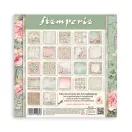 Stamperia House of Roses Papírkészlet 8" (20 cm) Single Face Maxi Paper Pack (22 ív)