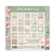   Stamperia House of Roses Papírkészlet 8" (20 cm) Single Face Maxi Paper Pack (22 ív)