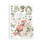 Stamperia House of Roses Washi matrica Washi Pad (8 ív)