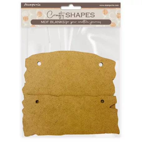 Stamperia Hidden Grove MDF alap  Plates Crafty Shapes MDF BLANKS (1 db)
