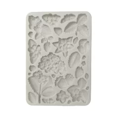   Stamperia Hidden Grove Szilikon öntőforma A5 Strawberries Silicon Mould (1 db)