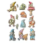 Stamperia Hidden Grove Öntőforma A5 Gnomes Soft Mould (1 db)