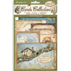   Stamperia Hidden Grove Kivágatok Cards Collection (1 csomag)