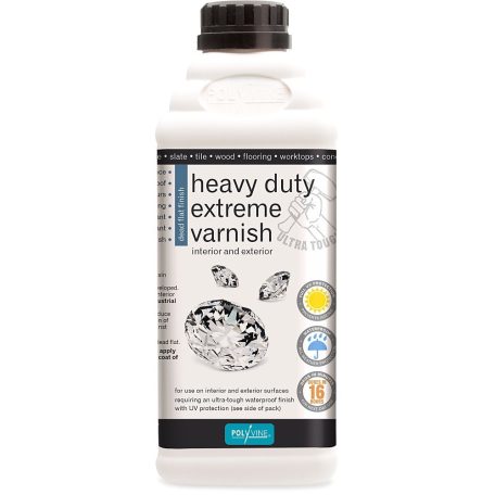Polyvine Bútorlakk - Matt DEAD FLAT Heavy Duty Extreme Varnish (1000 ml)