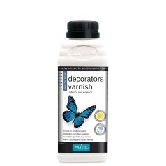 Polyvine Lakk - Matt DEAD FLAT Decorators Varnish (500 ml)