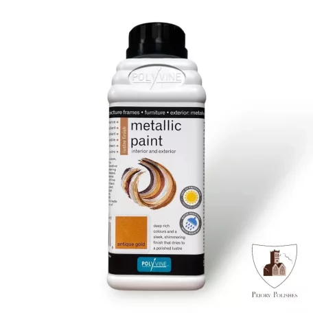 Polyvine Metálfesték ANTIQUE GOLD Metallic Paint (500 ml)
