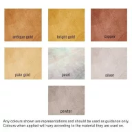 Polyvine Metálfesték PALE GOLD Metallic Paint (500 ml)