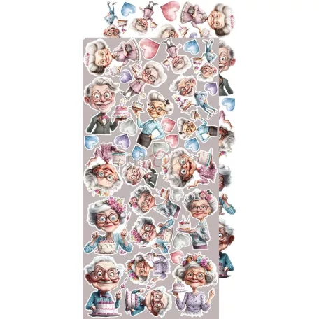 Craft O'Clock Kivágóív It’s My Party Mix Extras to Cut Set (18 ív)